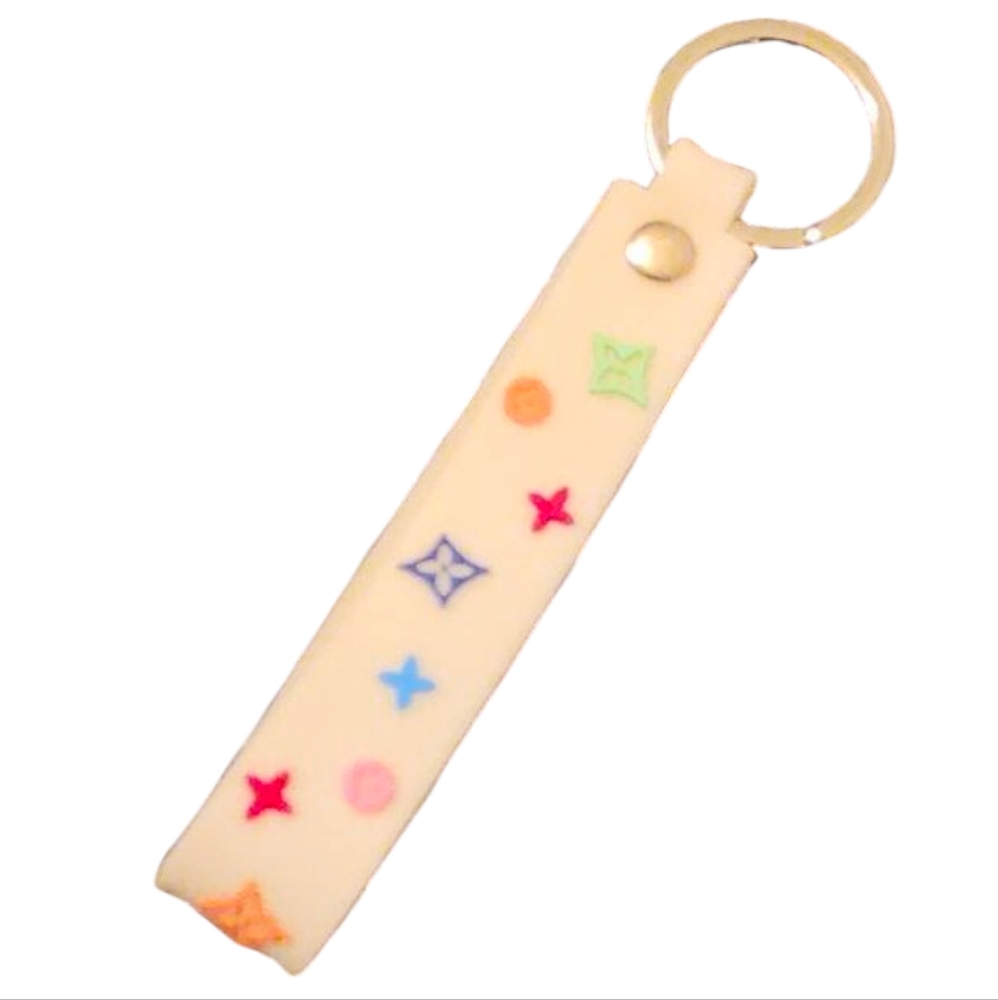 Fashion Colorful Patterned Keychain